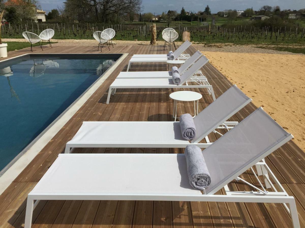Chez Henri Bed & Breakfast Belves-de-Castillon Luaran gambar