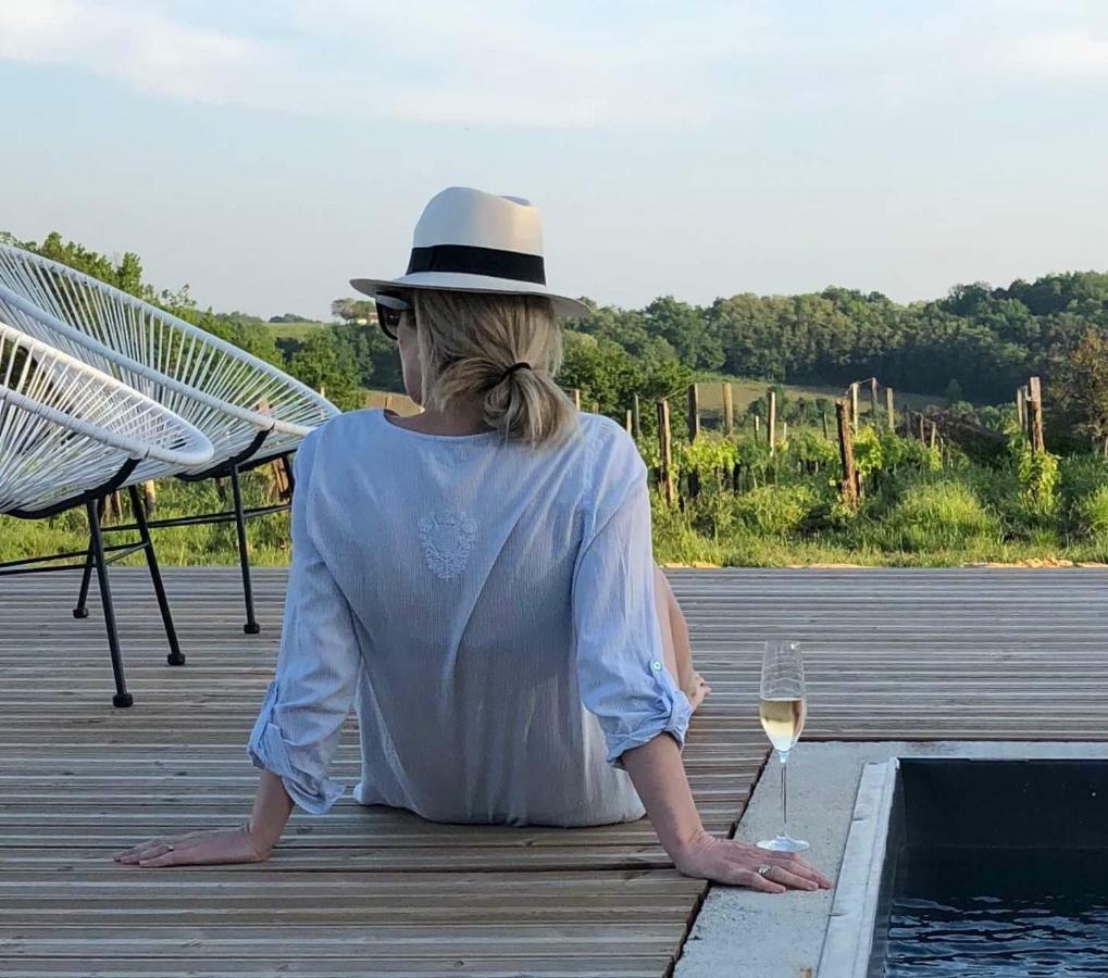 Chez Henri Bed & Breakfast Belves-de-Castillon Luaran gambar