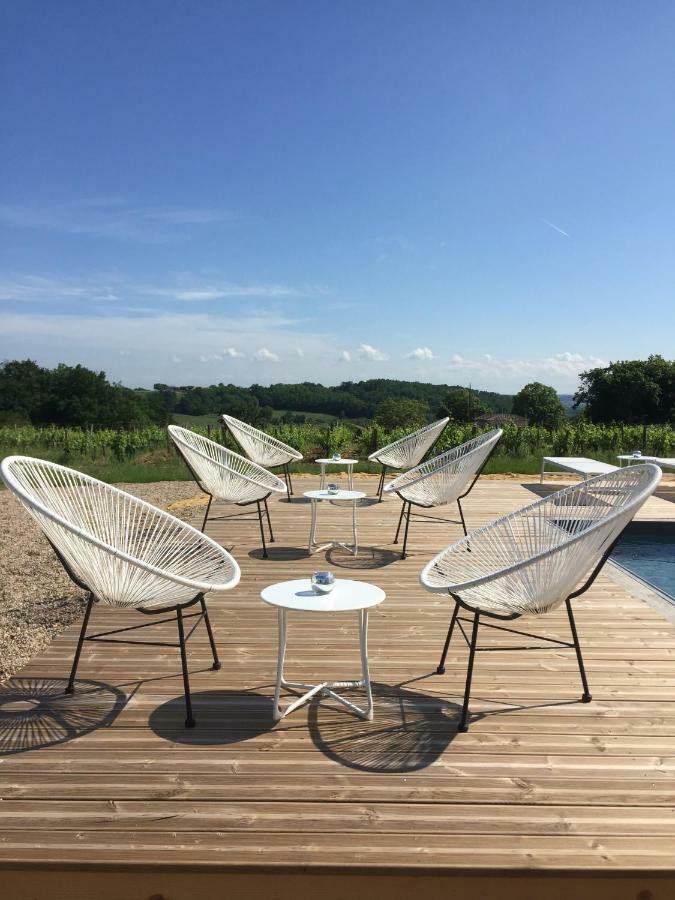 Chez Henri Bed & Breakfast Belves-de-Castillon Luaran gambar